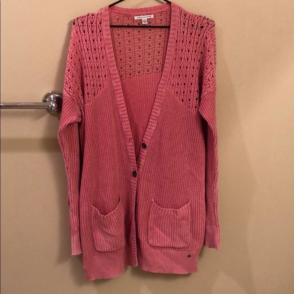 🔶Long, Bright Pink Cardigan!🔶